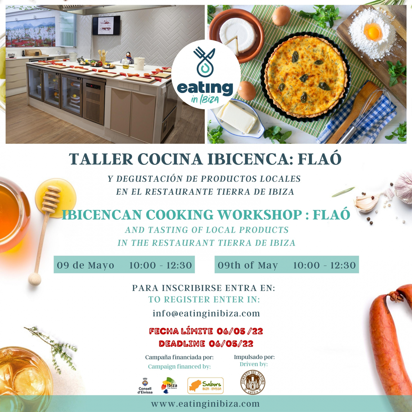 Taller cocina ibicenca Flaó