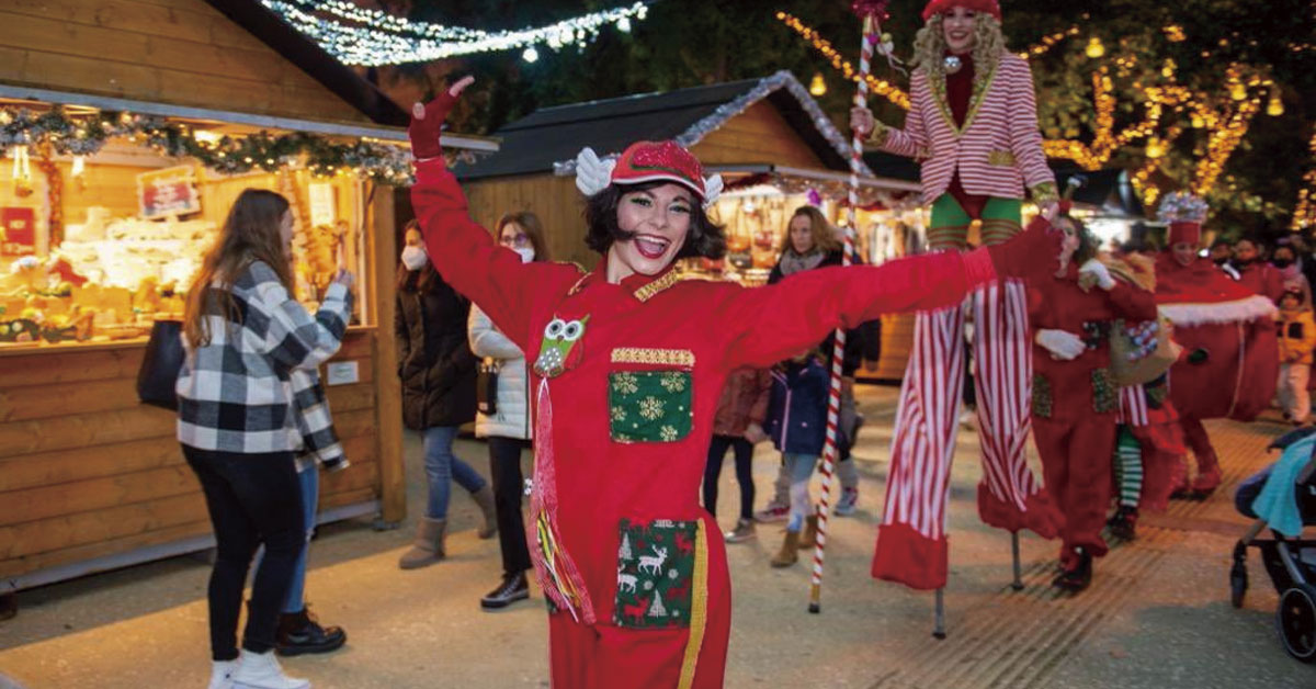 Foto del mercat de Nadal a Ibiza