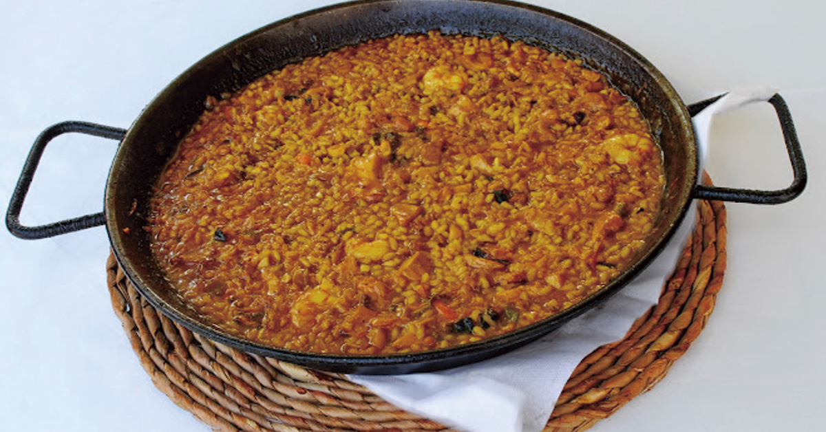 paella de can alfredo en ibiza